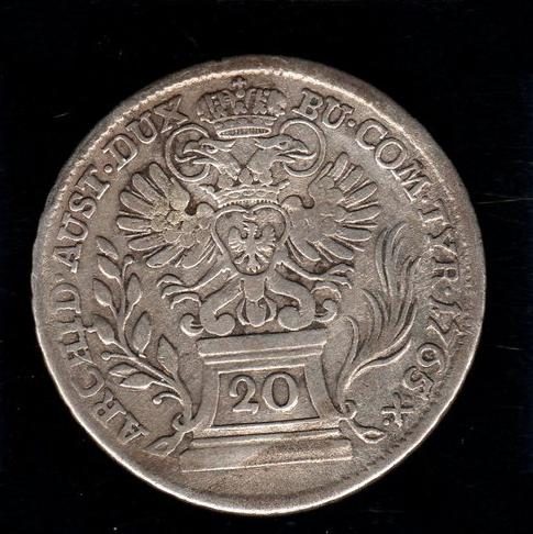 20 kreuzer 1765