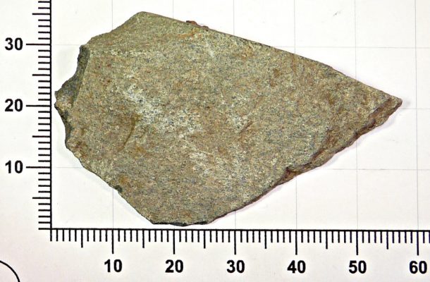 Fragment broušeného nástroje