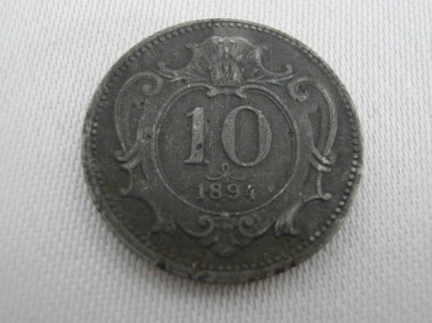 10 haléřů 1894