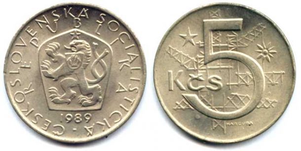 5 Koruna Československá