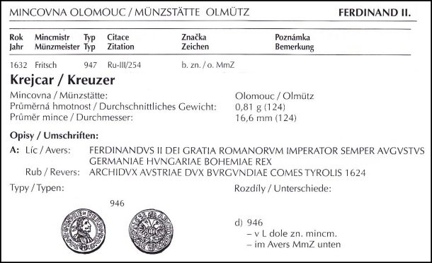 Ferdinand II-1.Kr.1632