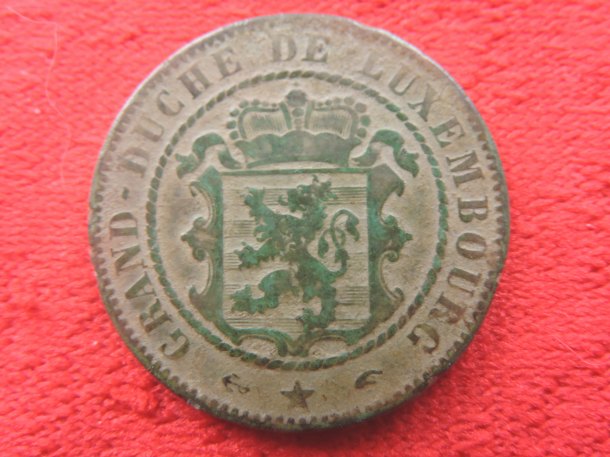 10 centimes.William III Lucenbursko.1855 podareny kop.