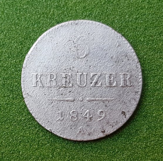 6 Kreuzer 1849