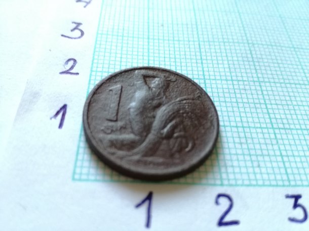 1 koruna