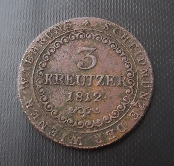 3 kreuzer 1812 S