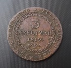 3 kreuzer 1812 S