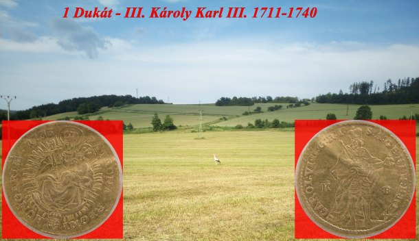 1 Dukát - III. Károly Karl III. 1711-1740