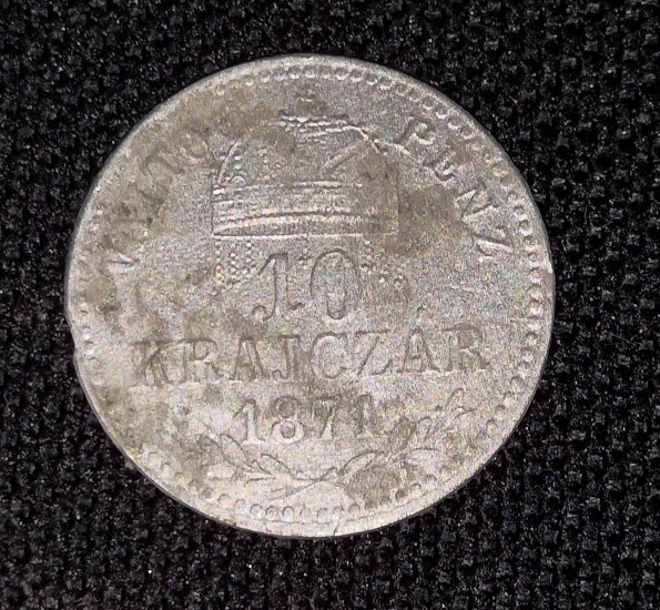 10 Krajczár 1871 GYF