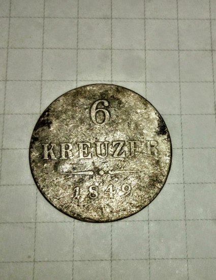 6 Kreuzer 1849 A