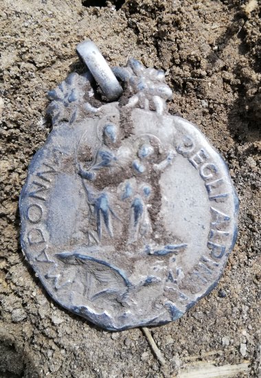 Italská medaile Madonna degli alpini