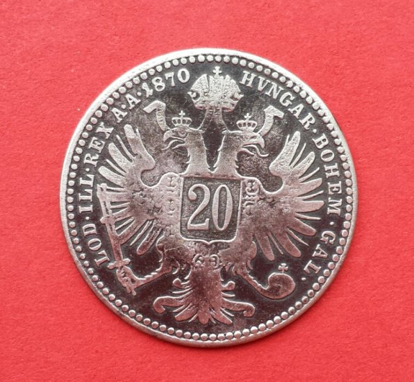 20 Kreuzer 1870