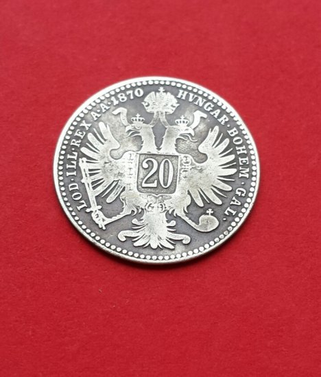 20 Kreuzer 1870