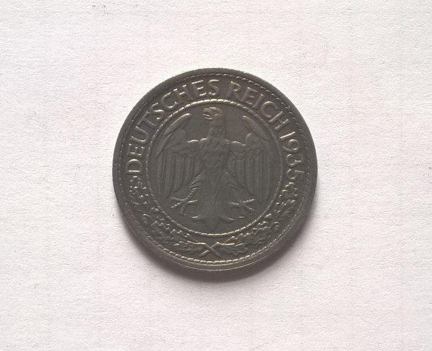 50 Reichspfennig 1935