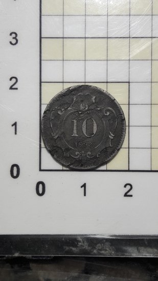 10 Heller 1893 Pole