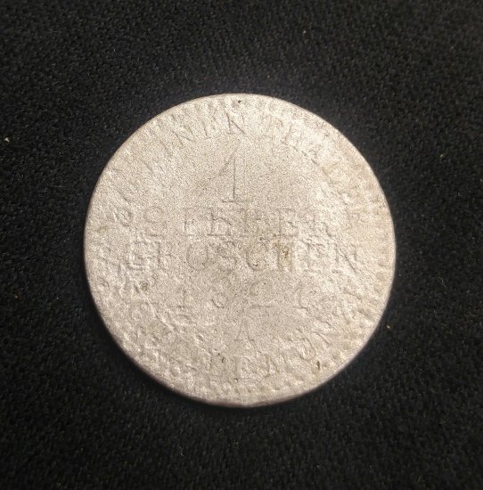 1 Silber Groschen 1821