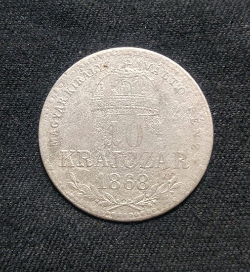 10 Krajczár 1868 K.B