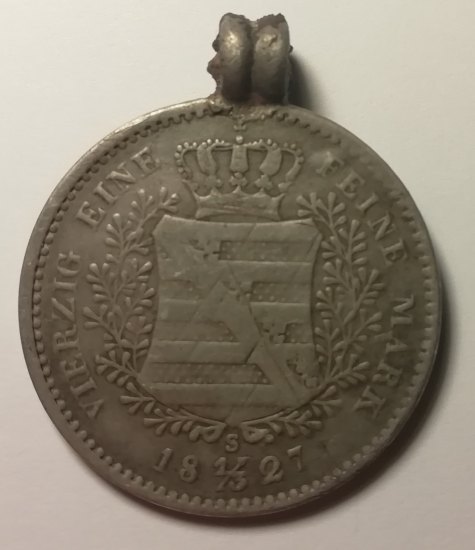 1/3 Thaler 1827 (přívěšek)