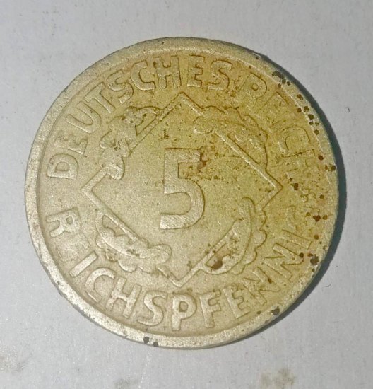 5 reichspfennig