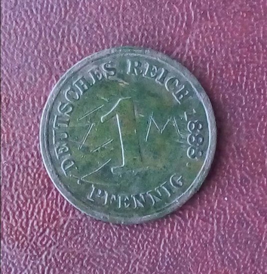 Pfennig 1888 J