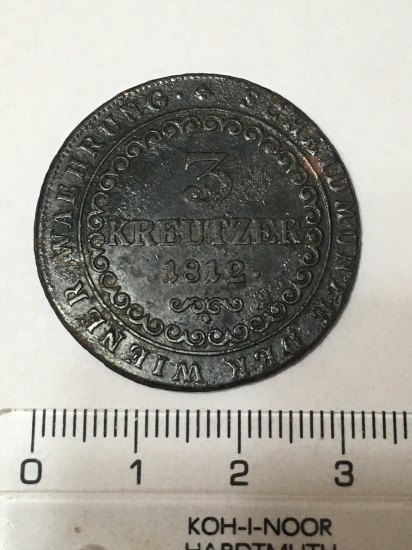 3 Kreuzer 1812 B