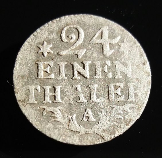 1/24 Thaler Friedrich II 1782 A