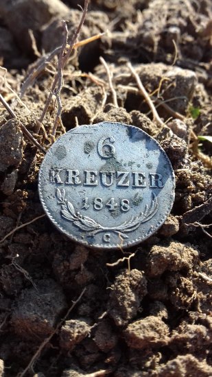 6 kreuzer 1848 C