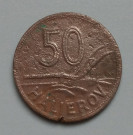 50 halierov