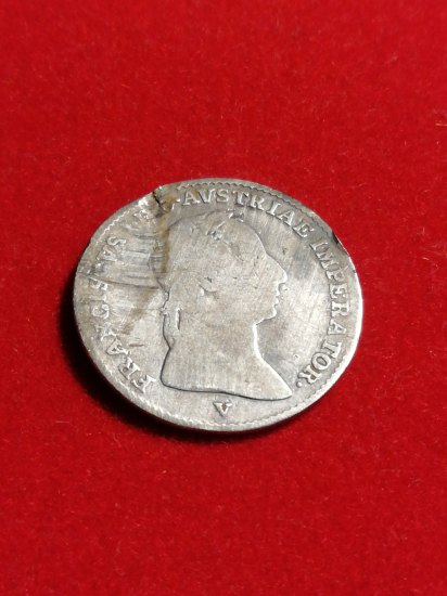 1/2 lira 1822 V