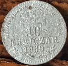 10 Krajczár 1869 K.B.