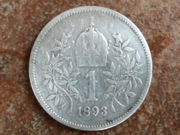 1 koruna 1893 - F.J.