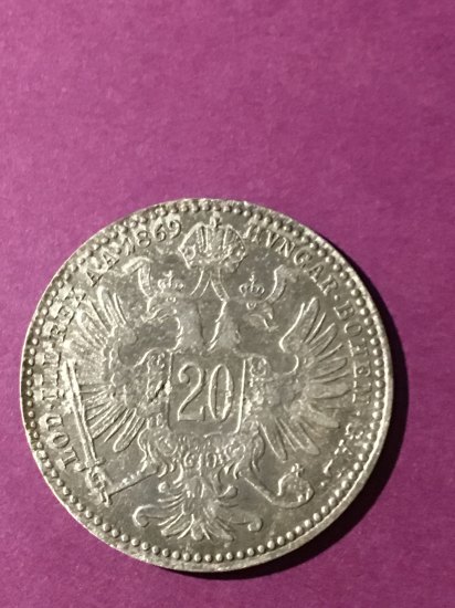 20 Kreuzer 1869