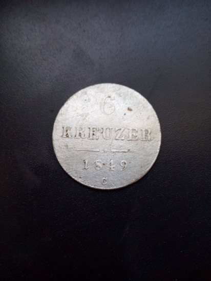 6  Kreuzer 1849 C