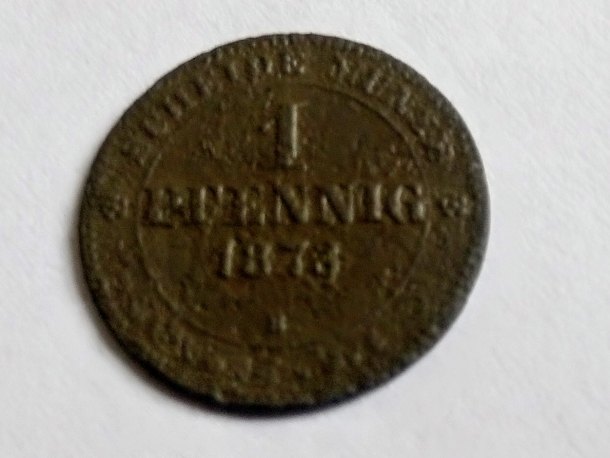 1 pfennig 1878