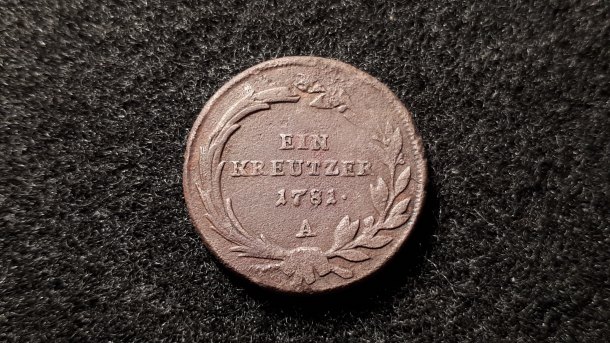 Pepíkův krejcárek 1781 Acko