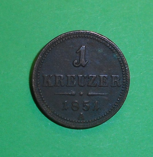 Krejcar 1851 A