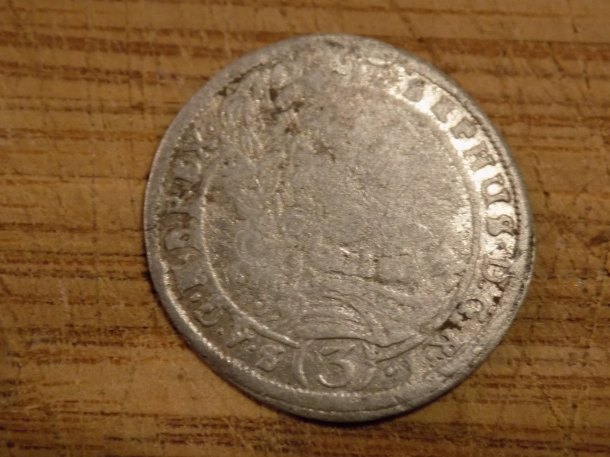 3 Kreuzer (Tříkrejcar- Groš) 1711