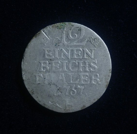 12 Einen Reichs Thaler 1767 E