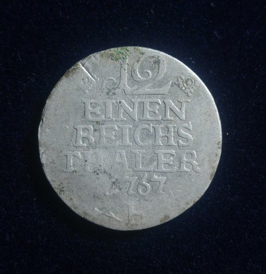 12 Einen Reichs Thaler 1767 E