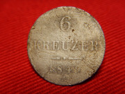 6 kreuzer 1849 A