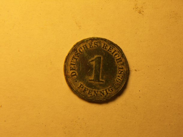 1 Reich Ptenig 1876 A