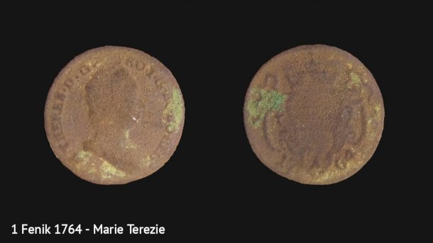 1 Pfennig 1764, Marie Terezie