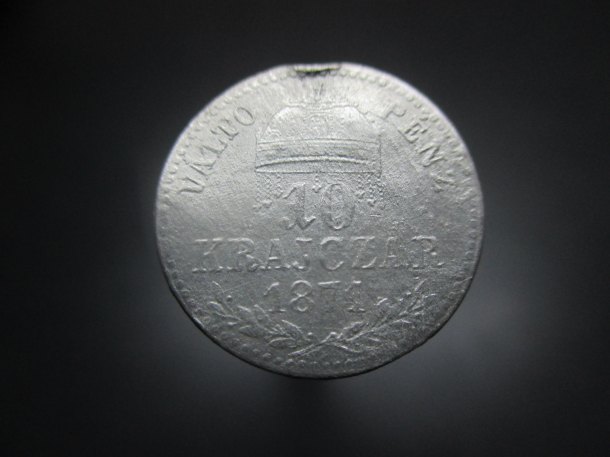 10 Krajczár 1871 GY.F