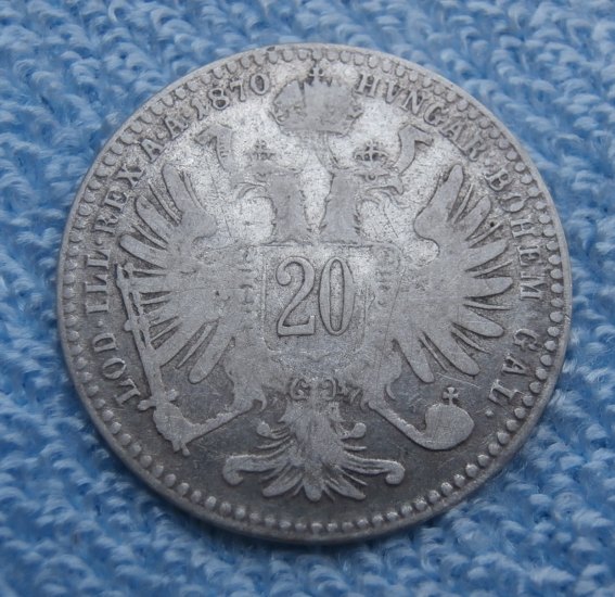 20 krejcar 1870