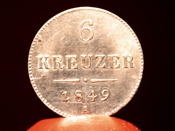 6 krejcar 1849