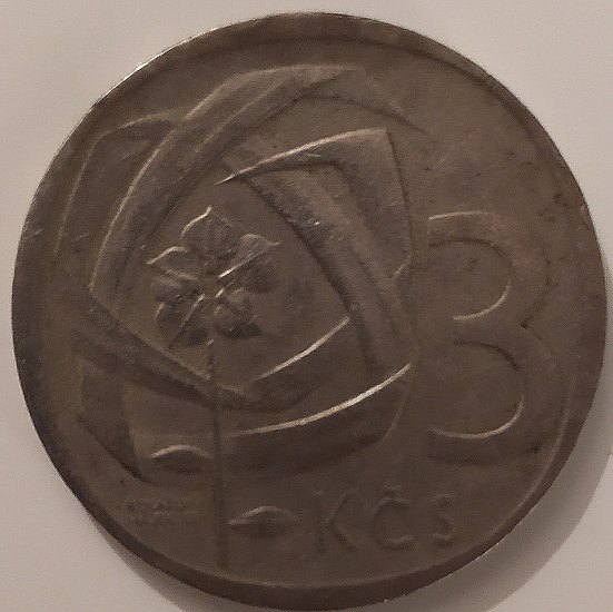 3 Kčs 1965