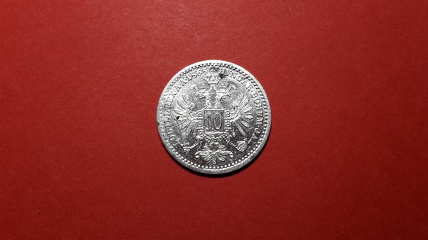 10 kreuzer 1868