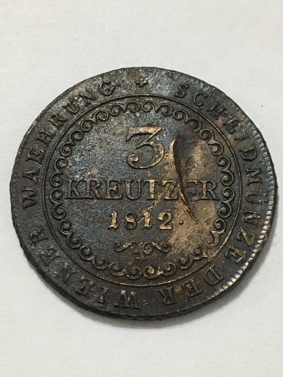 3 Kreuzer 1812 S