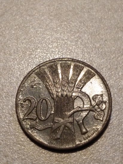 20 haléřů 1950