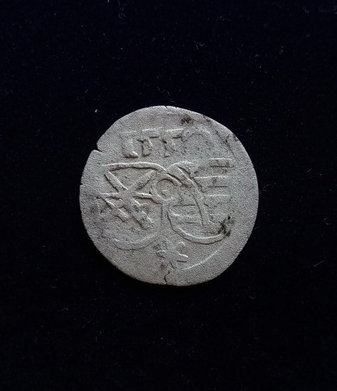 Dreier (3 pfennig) 1550, mincovna Freiberg