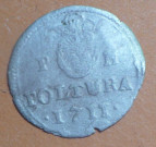 První letošní stříbro - poltura Josef I. 1711